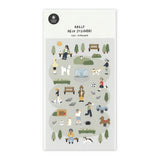 Deko-Sticker - daily deco - city life