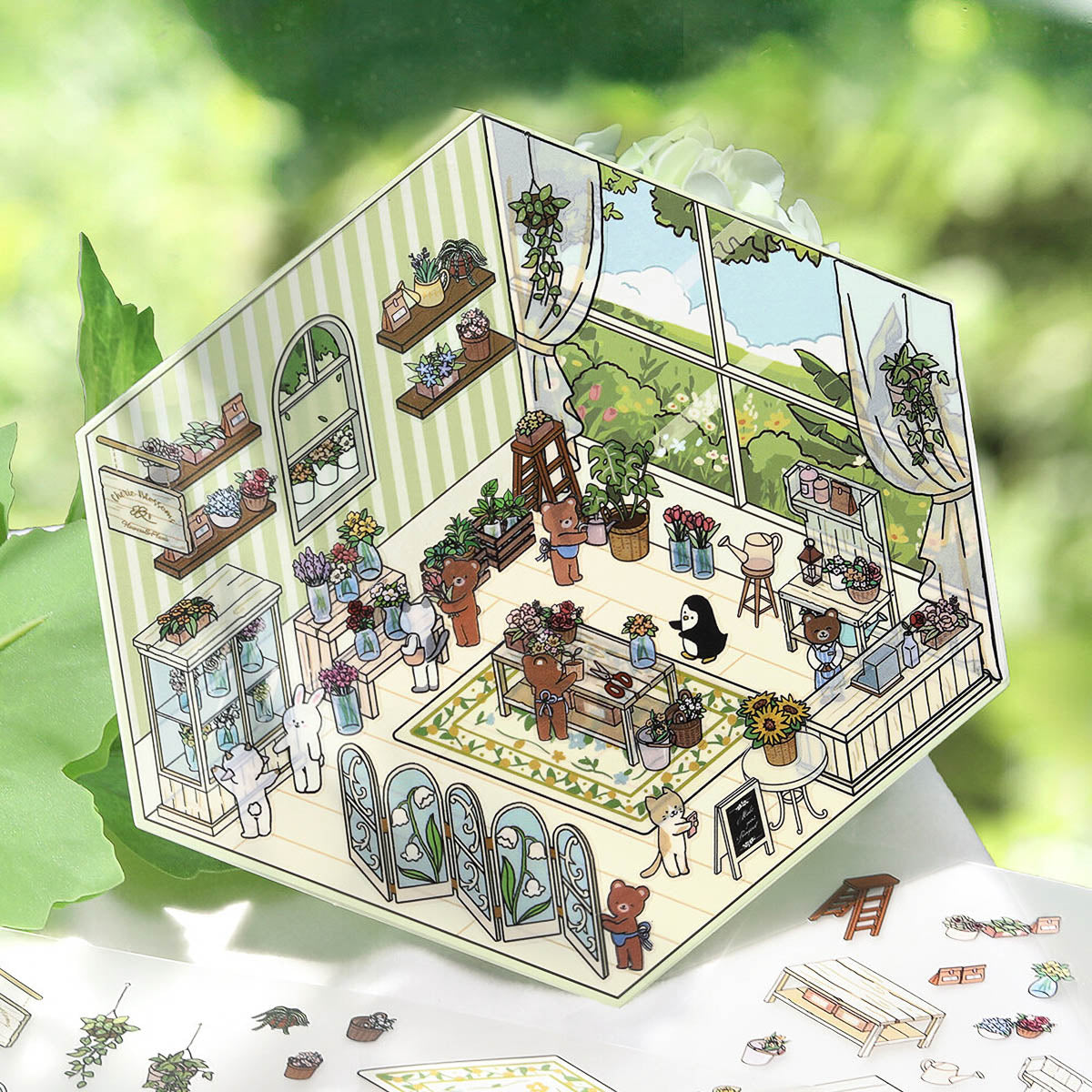 Deko-Sticker - Diorama 2.5D - Vol. 2