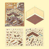 Deko-Sticker - Diorama 2.5D - Vol. 2