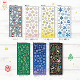 Deko-Sticker - Winter Selection - 2025 - Glitter Crystal