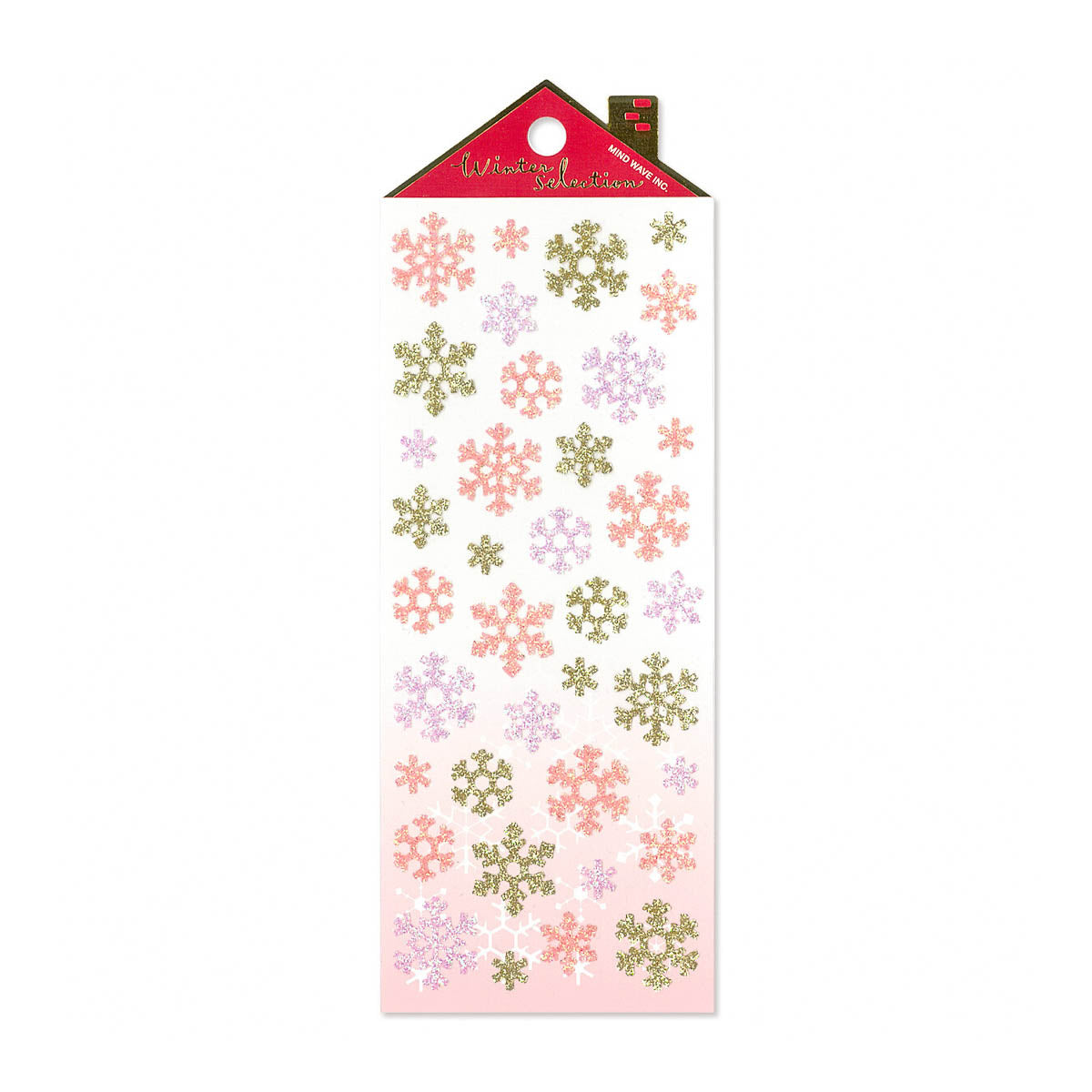 Deko-Sticker - Winter Selection - 2025 - Glitter Crystal