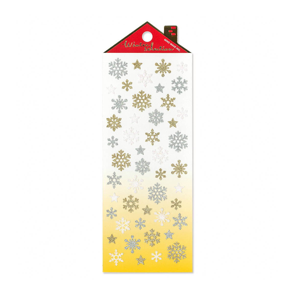 Deko-Sticker - Winter Selection - 2025 - Glitter Crystal