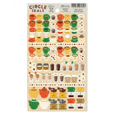 Deko-Sticker - Circle Sticker - Food