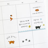 Deko-Sticker - daily deco - cats & dogs