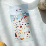 Deko-Sticker - daily deco - city life