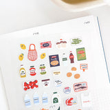 Deko-Sticker - daily deco - city life