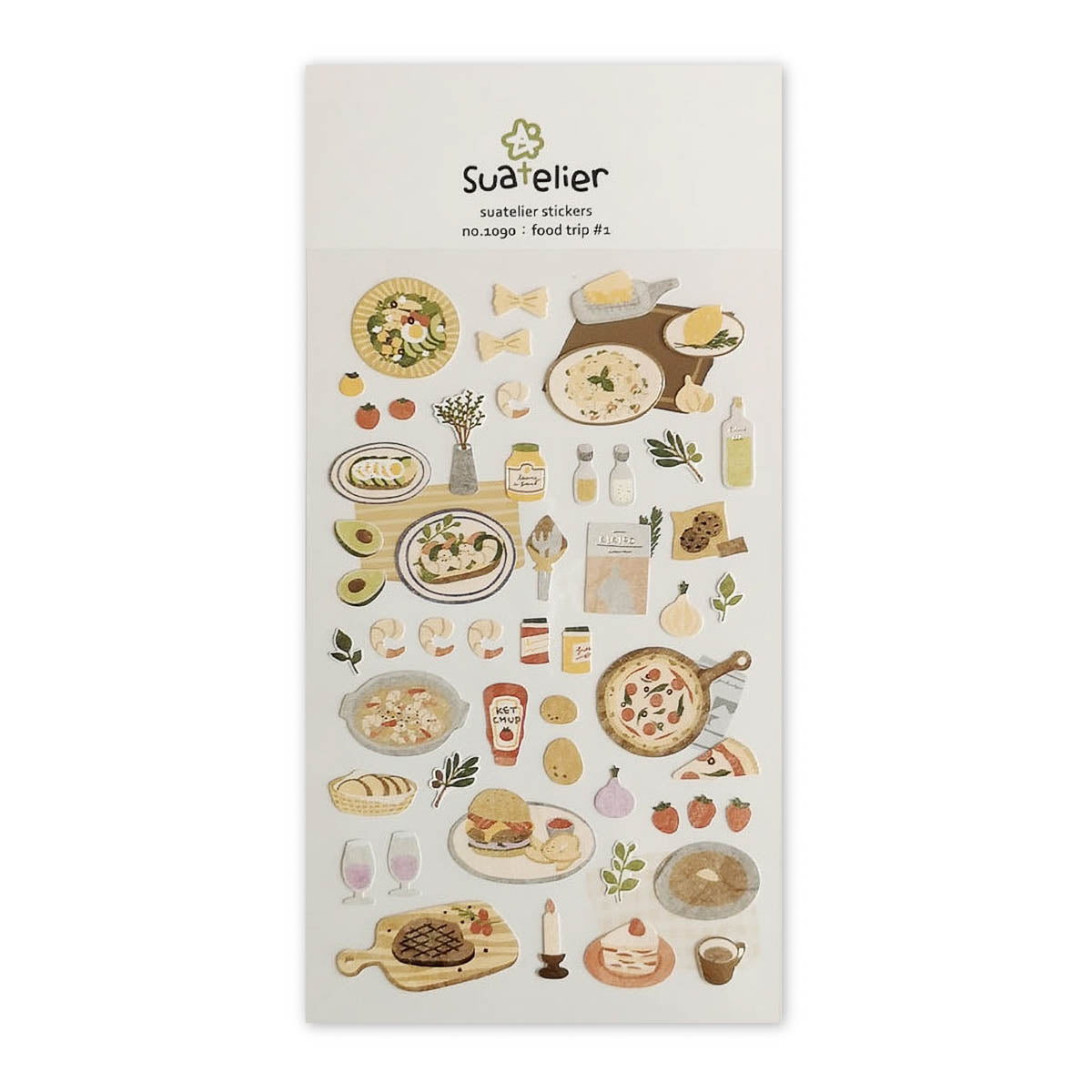 Deko-Sticker - daily deco - food trip