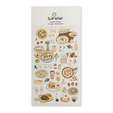 Deko-Sticker - daily deco - food trip