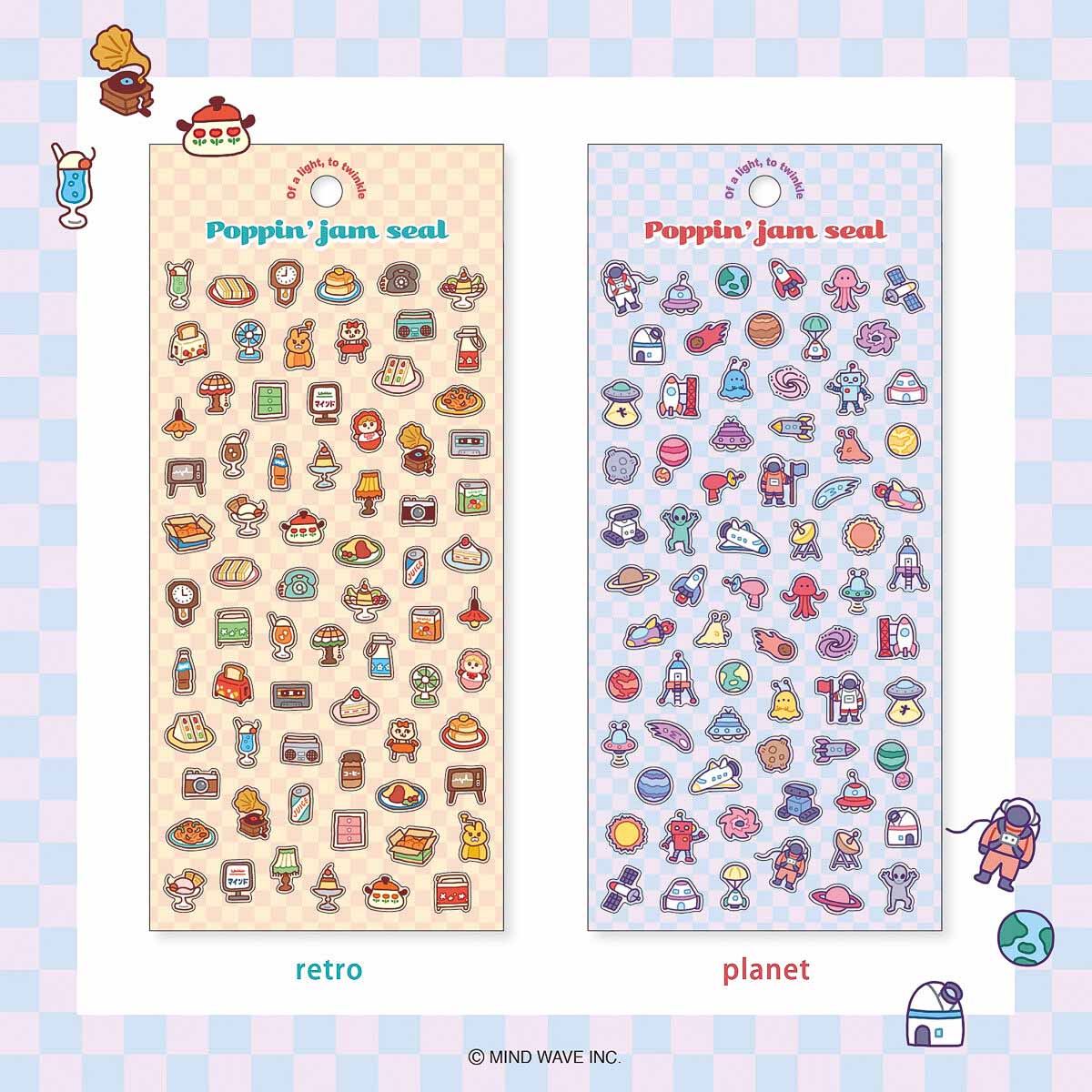 Deko-Sticker - Poppin' Jam Seal