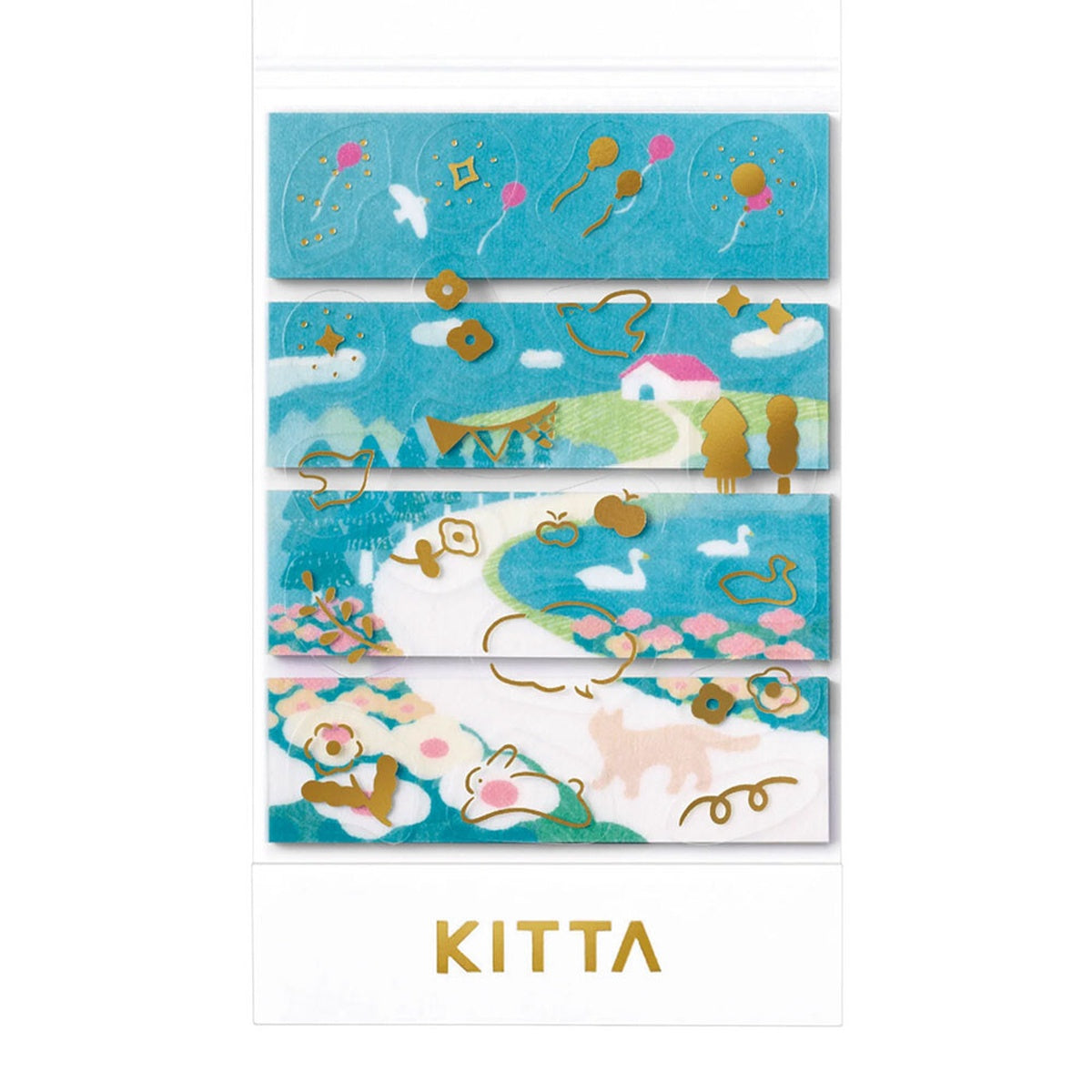 Deko-Sticker - KING JIM - KITTA COLLAGE (2025)