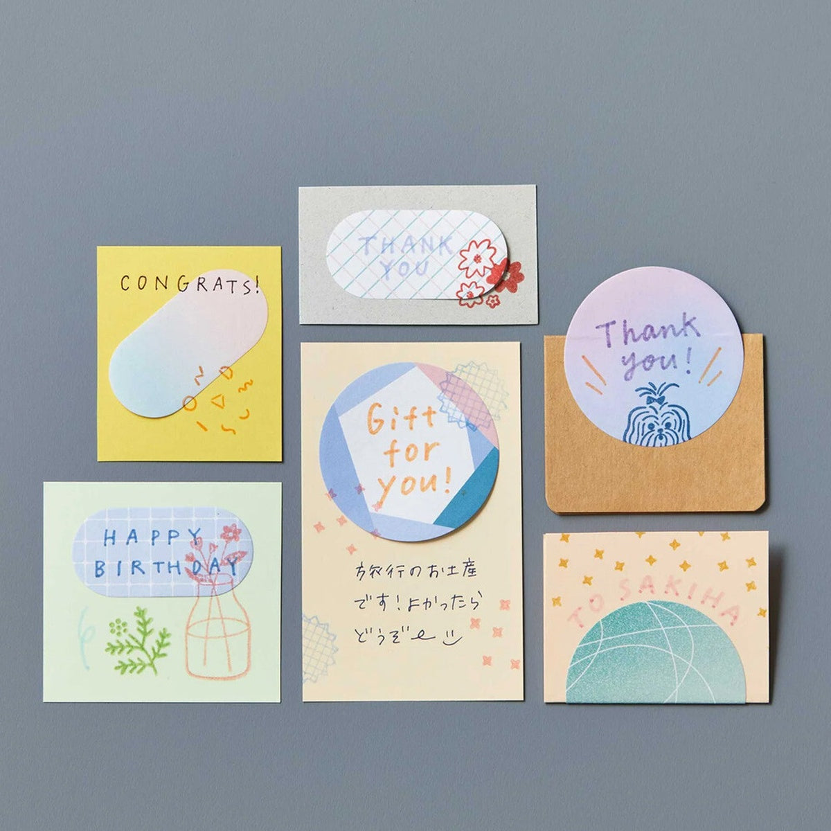 Deko-Sticker - KING JIM - COFFRET - Notebook