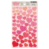 Deko-Sticker - RYU-RYU - Glitter Circle Stickers - Hologram