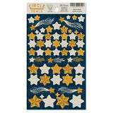Deko-Sticker - RYU-RYU - Glitter Circle Stickers - Hologram