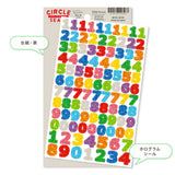 Deko-Sticker - RYU-RYU - Glitter Circle Stickers - Hologram