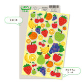 Deko-Sticker - RYU-RYU - Glitter Circle Stickers - Hologram