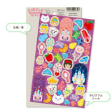 Deko-Sticker - RYU-RYU - Glitter Circle Stickers - Hologram