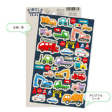 Deko-Sticker - RYU-RYU - Glitter Circle Stickers - Hologram