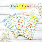 Deko-Sticker - Sunny Sketch