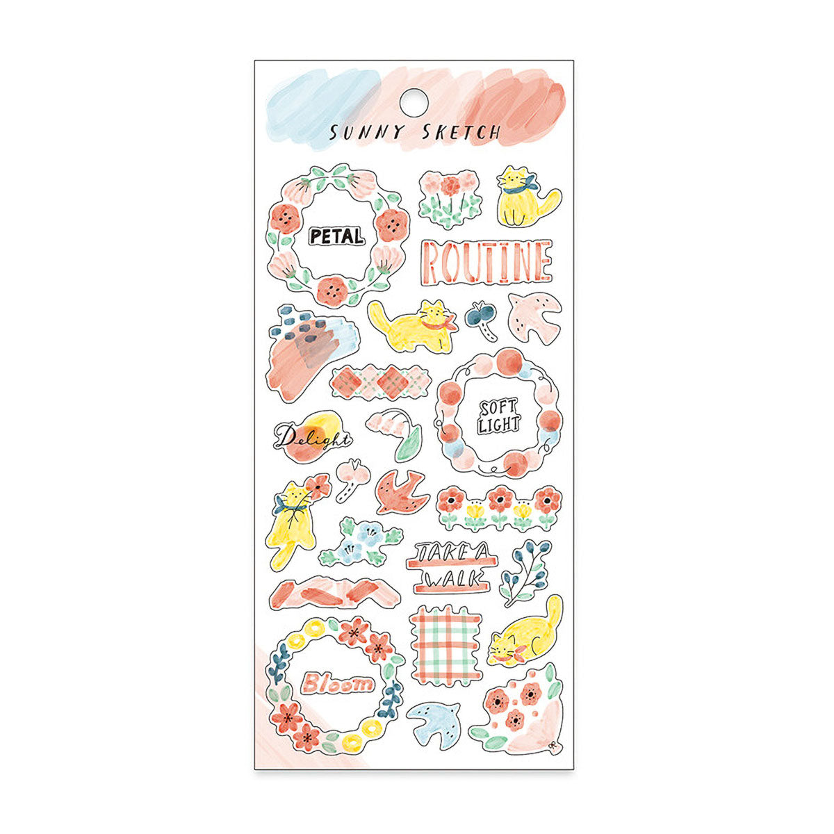 Deko-Sticker - Sunny Sketch