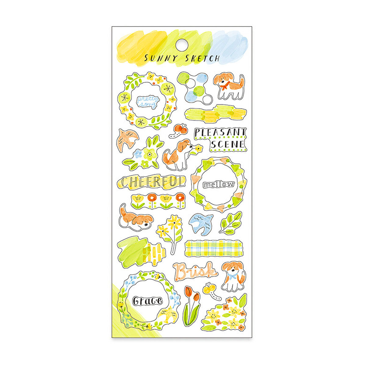 Deko-Sticker - Sunny Sketch