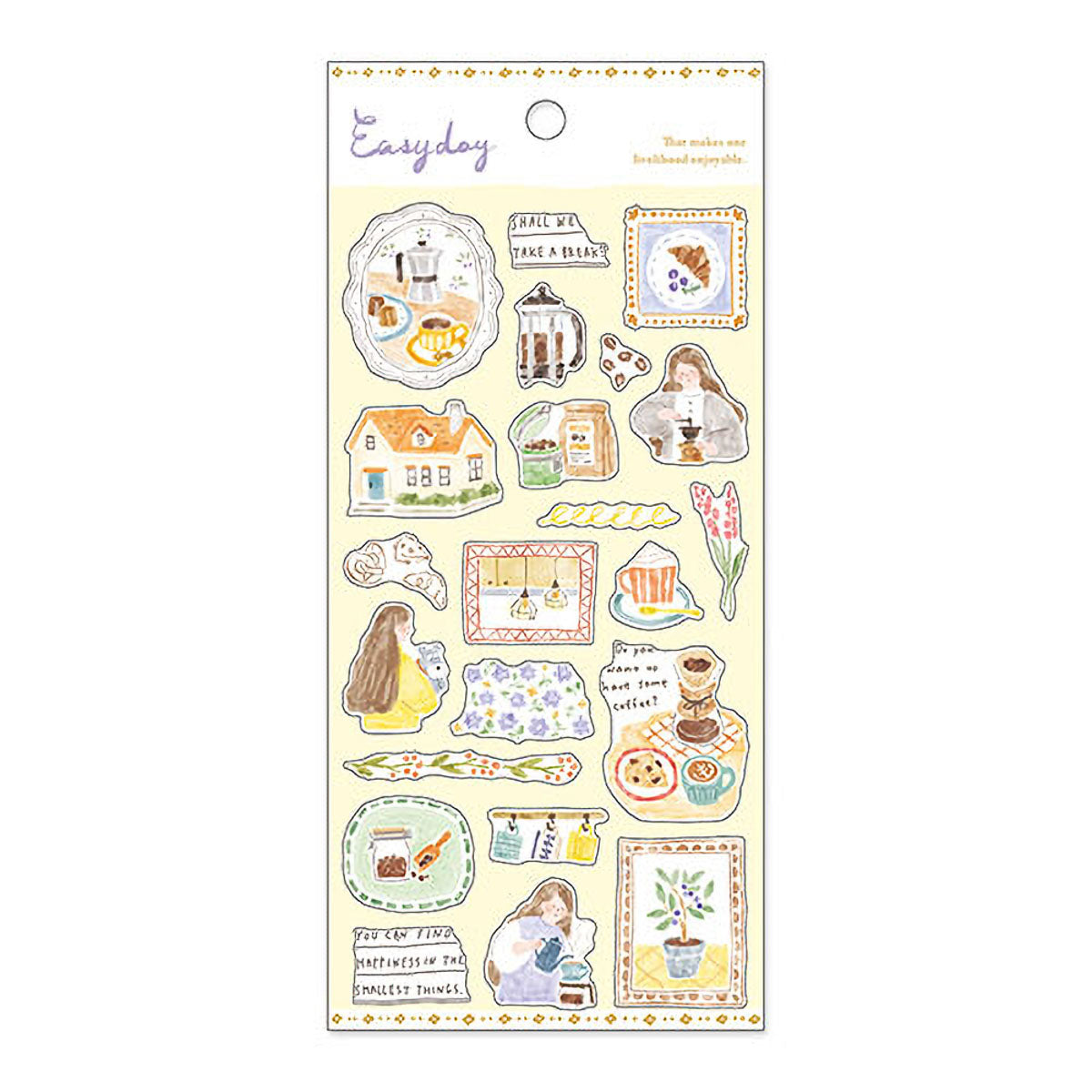 Deko-Sticker - Easy Day