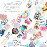 Deko-Sticker - MIND WAVE - Sticker Selection - Words