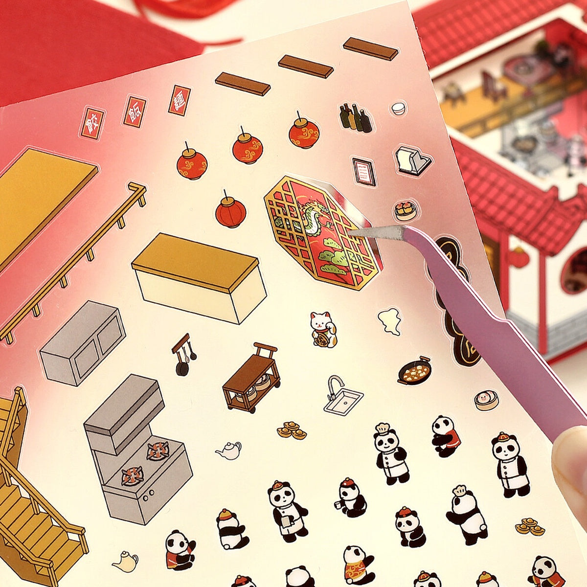 Deko-Sticker - Diorama 2.5D - Vol. 3