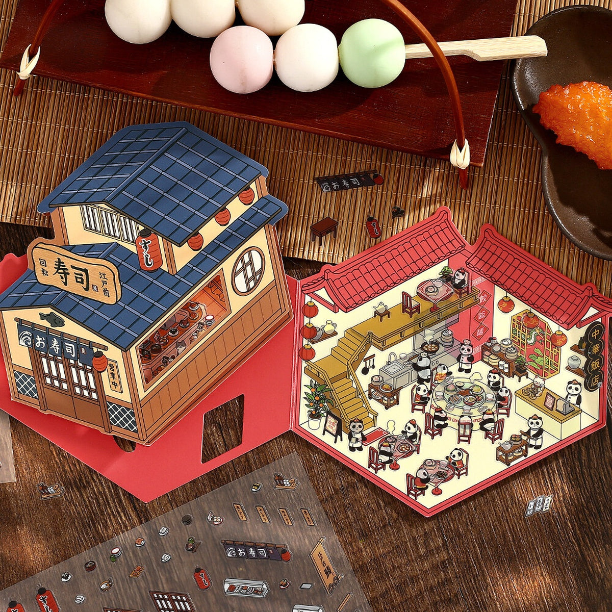 Deko-Sticker - Diorama 2.5D - Vol. 3