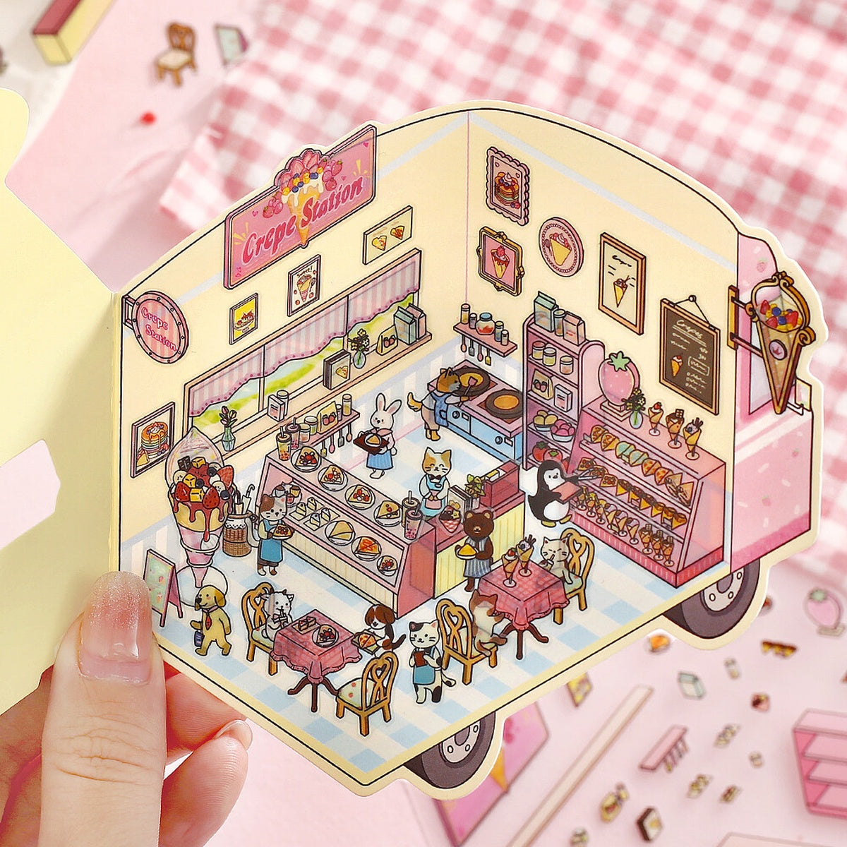Deko-Sticker - Diorama 2.5D - Vol. 3