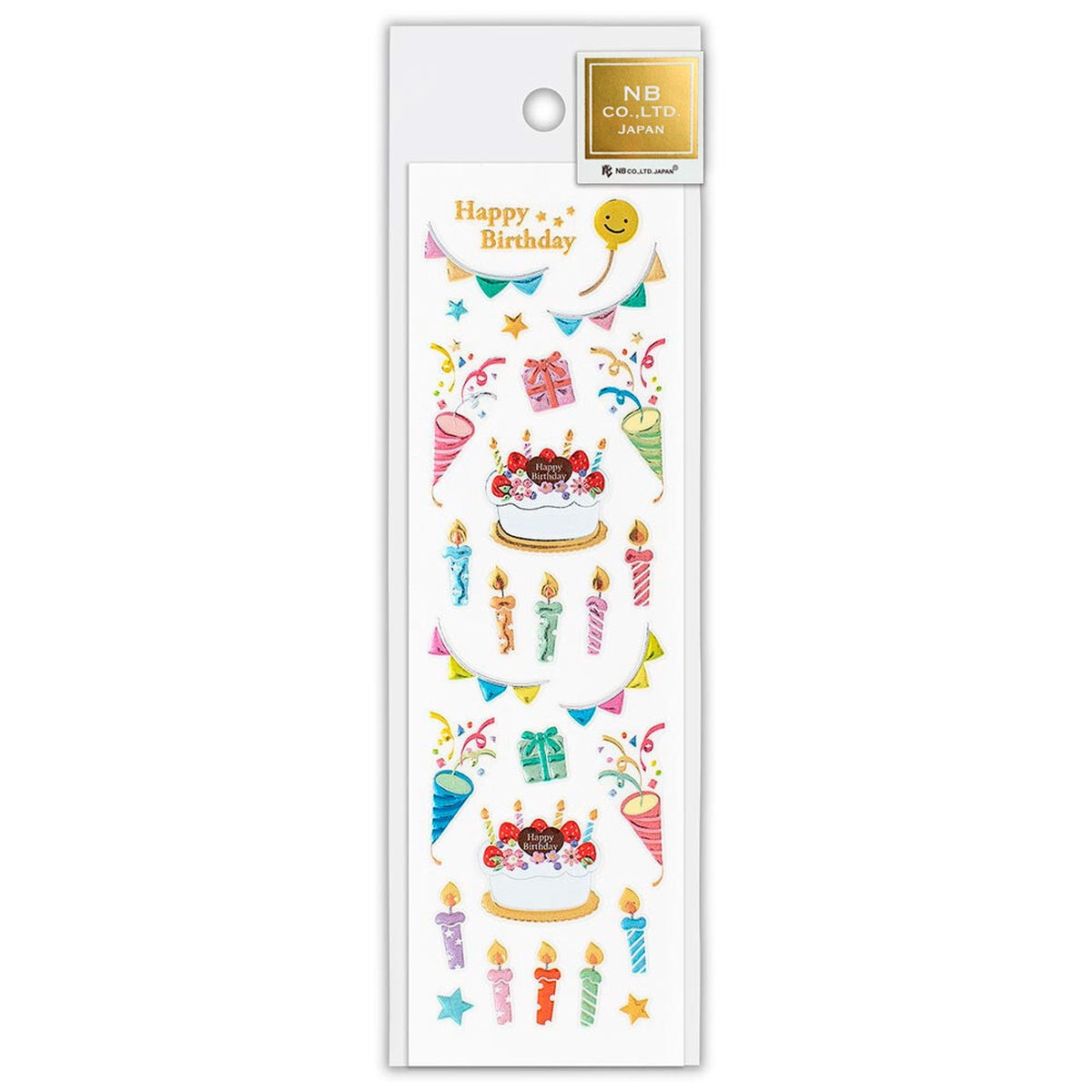 Deko-Sticker - Bijou Seal - Happy Birthday