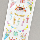 Deko-Sticker - Bijou Seal - Happy Birthday