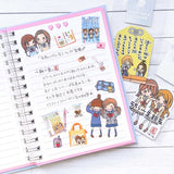 Deko-Sticker - Character Miniature