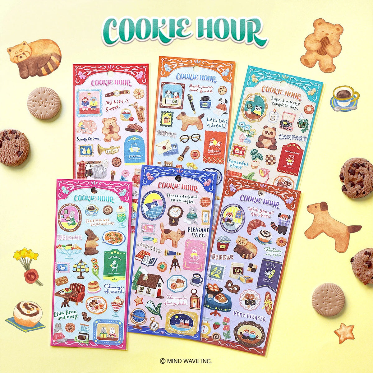Deko-Sticker - Cookie Hour