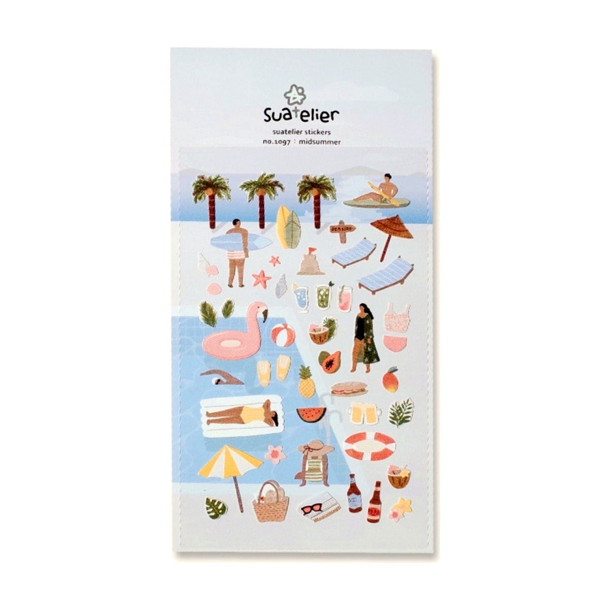 Deko-Sticker - daily deco - vacation