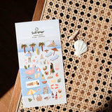 Deko-Sticker - daily deco - vacation