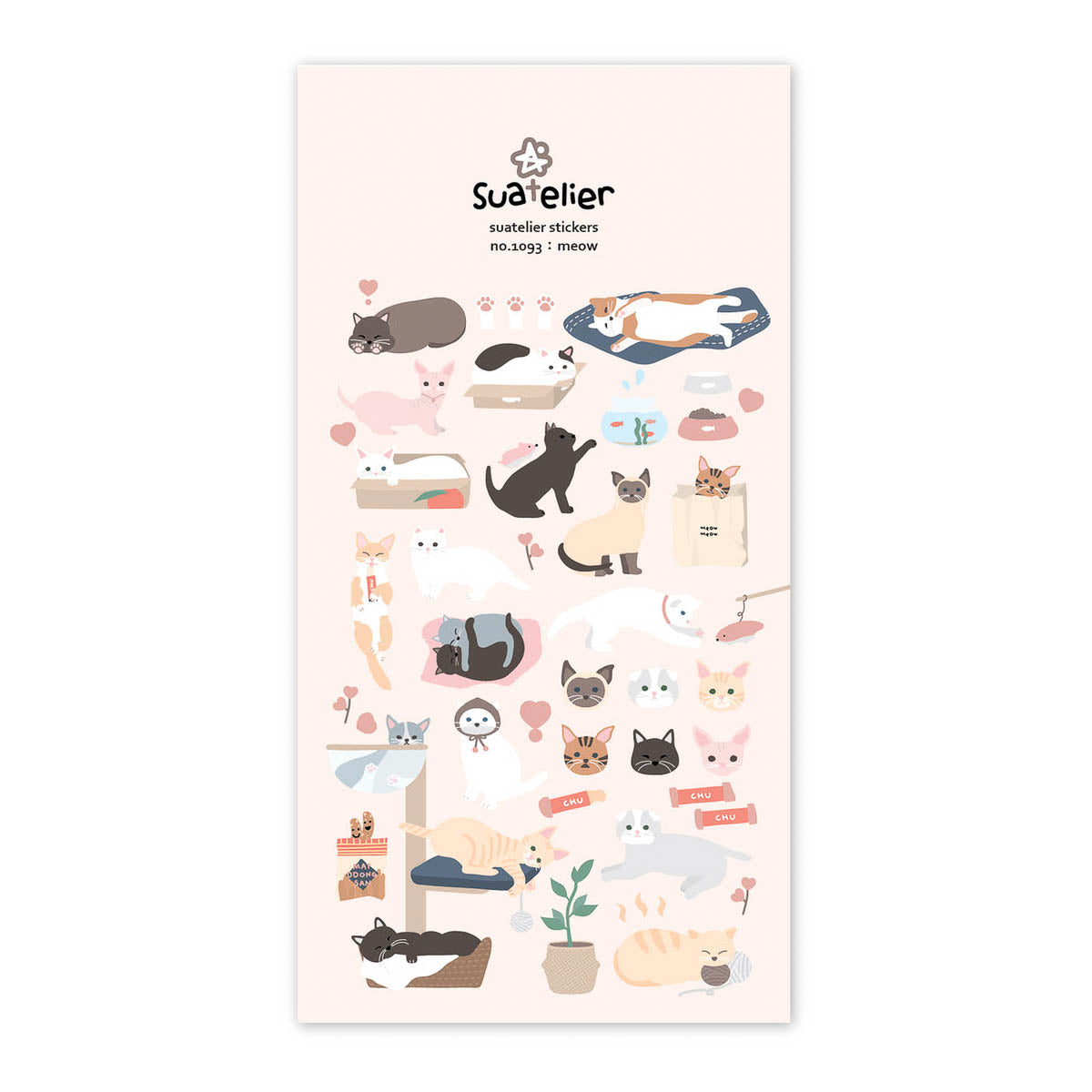 Deko-Sticker - daily deco - cats & dogs