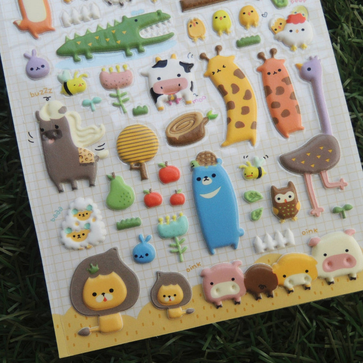 Deko-Sticker - daily deco - wild animals