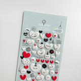 Deko-Sticker - daily deco - love
