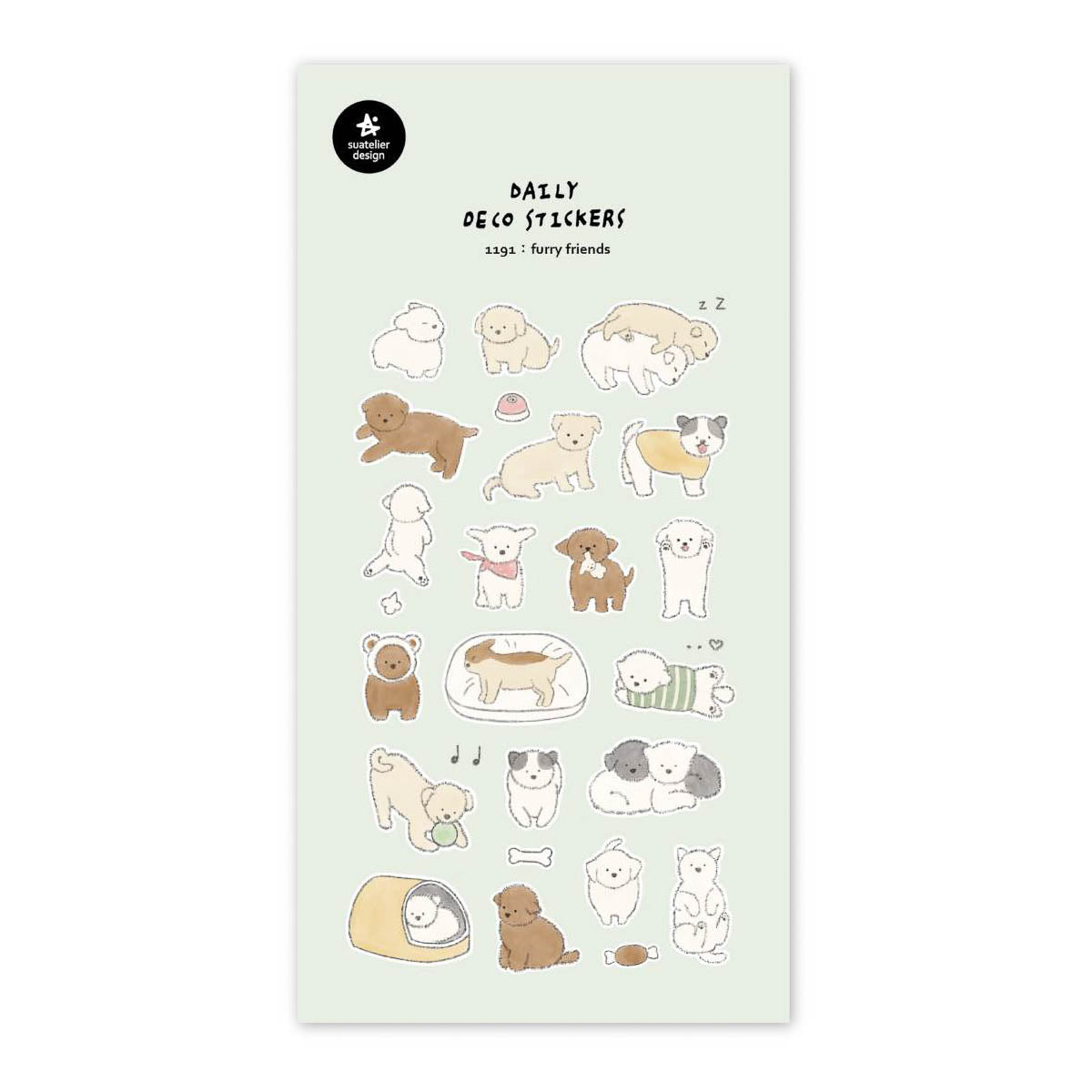 Deko-Sticker - daily deco - cats & dogs