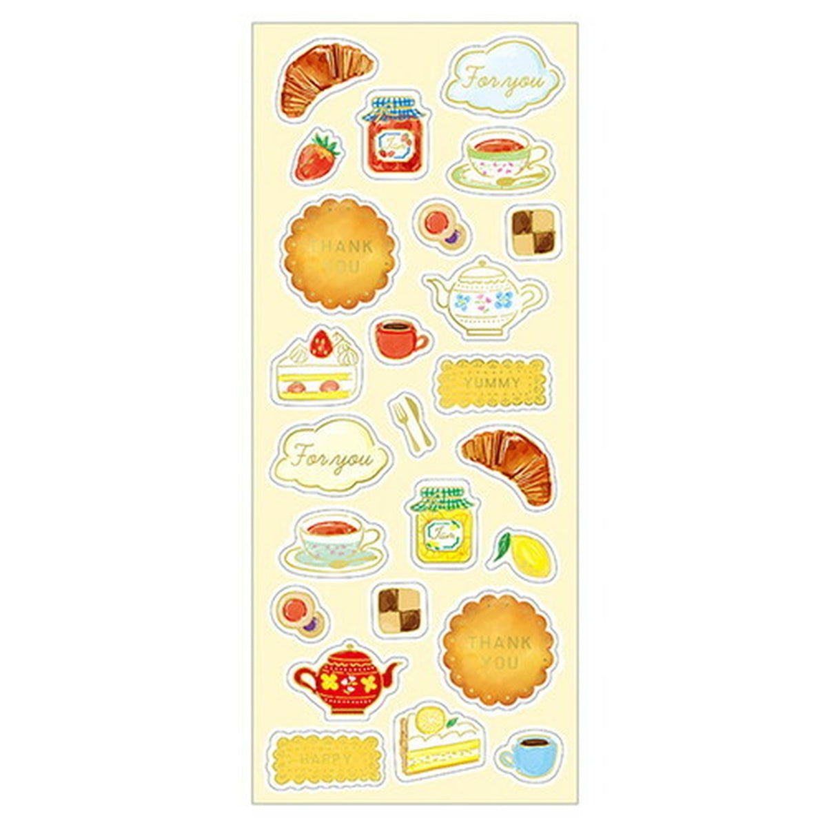 Deko-Sticker - Colorful Washi Sticker