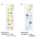 Deko-Sticker - Japanese Patterns - Summer Colors