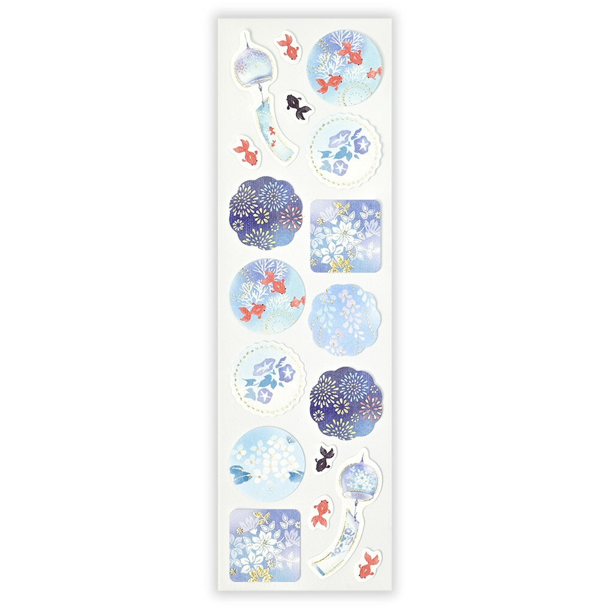 Deko-Sticker - Japanese Patterns - Summer Colors