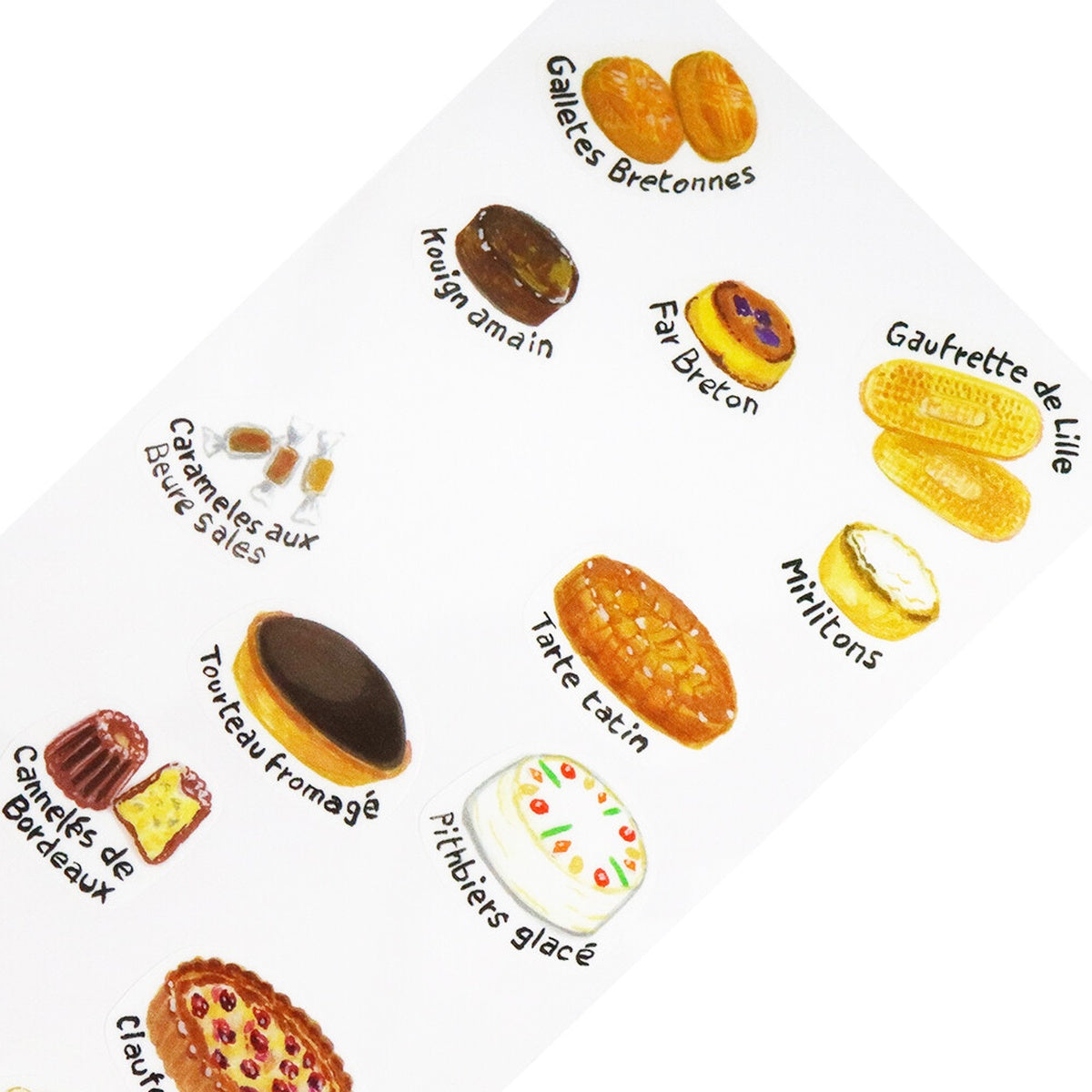 Deko-Sticker - Doshige Iguchi x ATELIER PASSAGE - Regional French Pastries