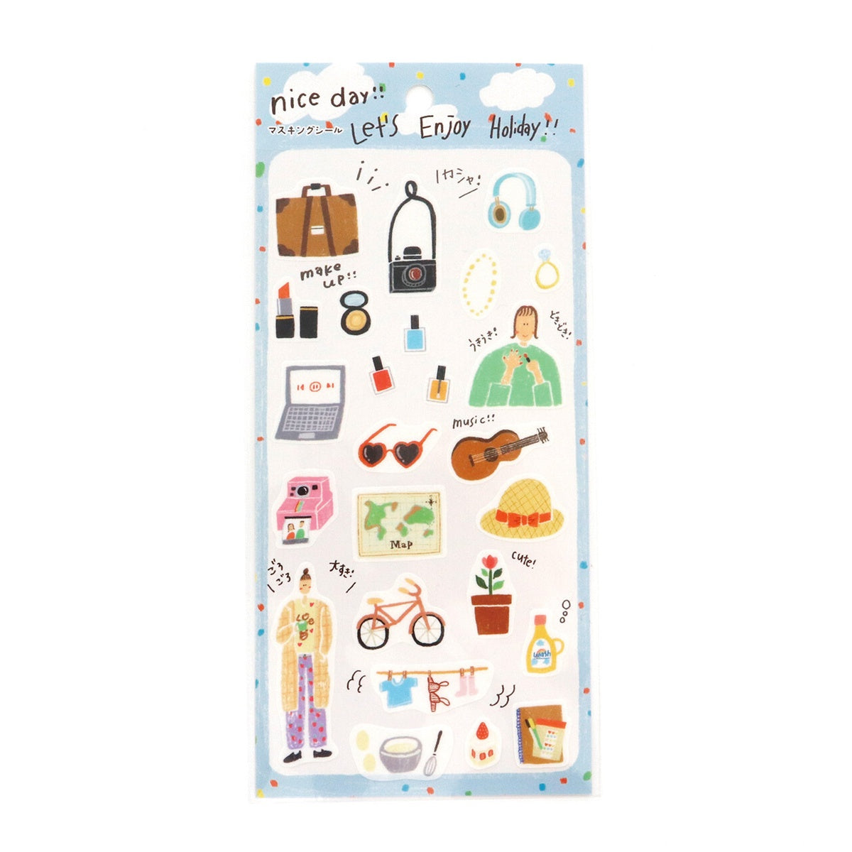 Deko-Sticker - nice day