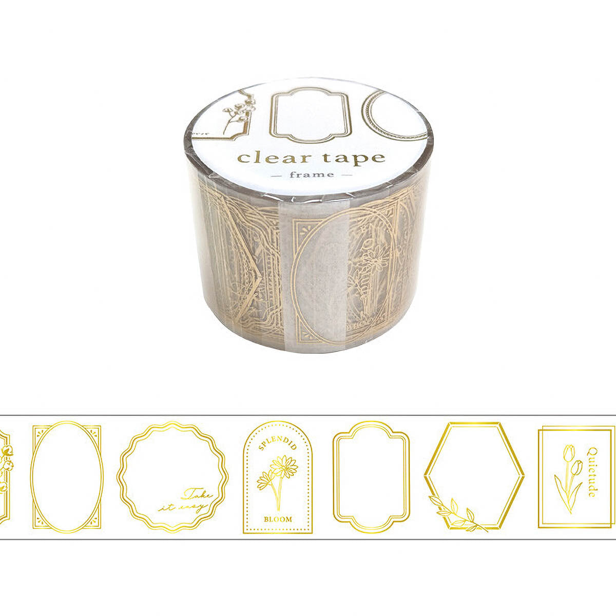 Decoration Tape - clear tape - 30mm - Serie 1
