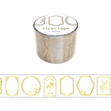 Decoration Tape - clear tape - 30mm - Serie 1