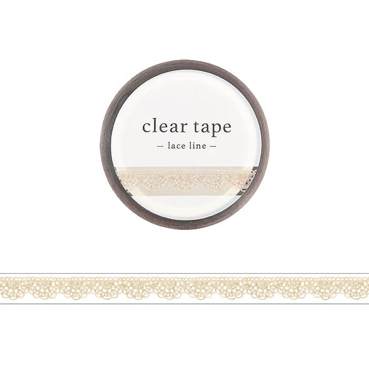 Decoration Tape - clear tape - 7mm - Serie 1