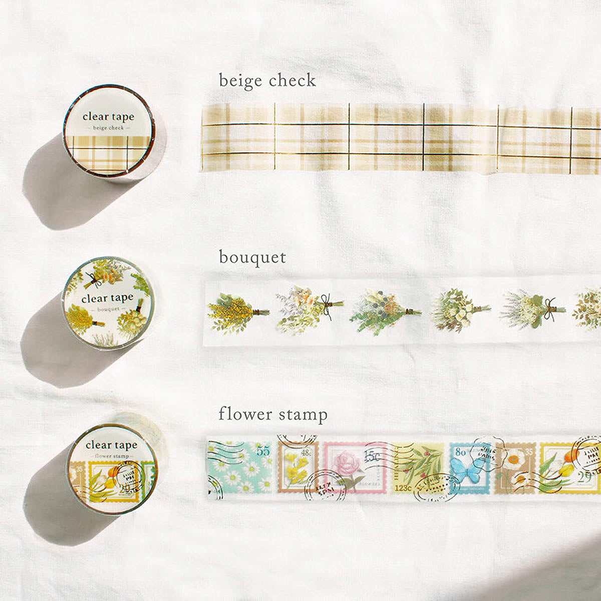 Decoration Tape - clear tape - 30mm - Serie 1