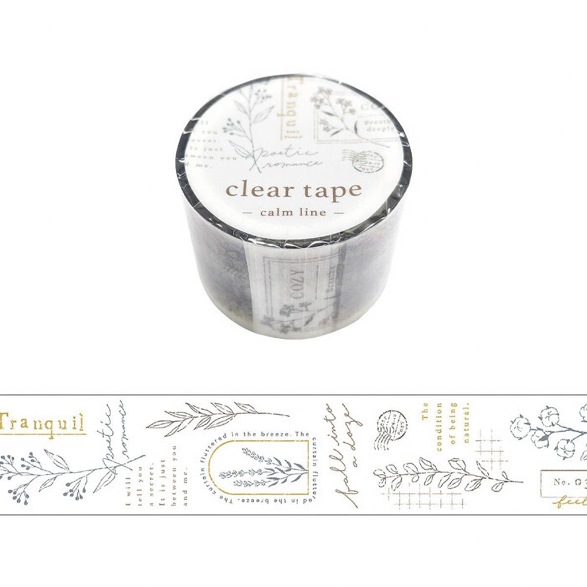 Decoration Tape - clear tape - 30mm - Serie 3