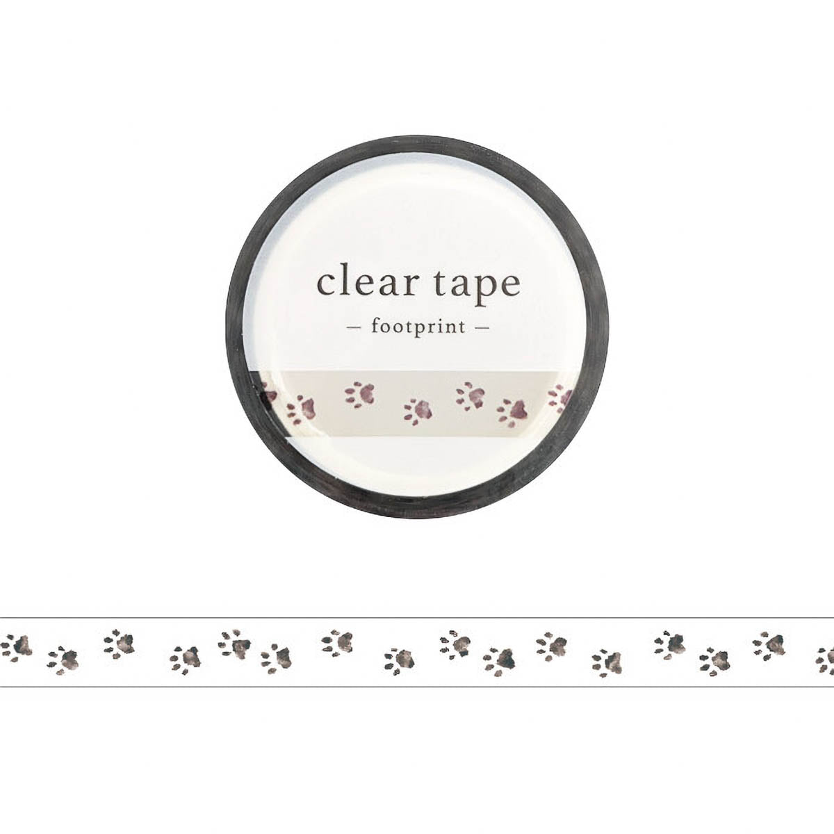 Decoration Tape - clear tape - 7mm - Serie 1